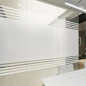 ملصقات خصوصية ذاتية اللصق لشعار نحت قسم زجاج بلوري نافذة شفافة للخصوصية لغرفة نوم المكتب - Product Image 3