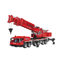 Moule roi 17065 4566 pièces ingénierie série RC GMK grue bloc de construction modèle technique jouets éducatifs Festival cadeau