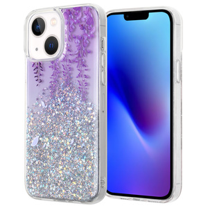 เคสแข็งกันกระแทกแบบแม่เหล็กสีสันหรูหราประดับกลิตเตอร์อีพ็อกซี่  สำหรับ 13/14/15/16/17 Pro Max - Product Image 3