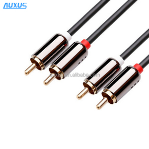 di fascia alta <span class=keywords><strong>2</strong></span> <span class=keywords><strong>rca</strong></span> a <span class=keywords><strong>2</strong></span> cavo <span class=keywords><strong>rca</strong></span> maschio a maschio giappone av cavo di uscita - Product Image 1