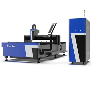 ACCTEK CNC stainless steel cnc fiber laser cutting machine fiber laser metal cutting machine for sale Europe quality