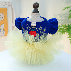 Pet <strong>Dog</strong> Dress Wedding Court Miss Universe Snow White Princess Margaery Dress Princess Dress <strong>Dog</strong> <strong>Clothes</strong> Factory - Product Image 5