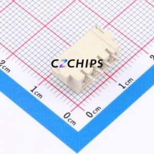 2.54-4P-WT Wire-to-Board Pin Header SMD,P=2.5mm,Horizontal Mount Connector 1x4P 2.5mm Horizontal Mount XH - Product Image 2