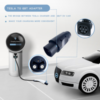 Adaptateur de chargeur EV Tesla 32A 7KW NACS, convertisseur, connecteur de charge GB/T, prise de commutation, adaptateur de chargeur EV chinois, état neuf, type de prise