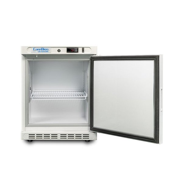 Fridge Vertical Vaccine Freezer +2~+8 Degree Pharmacy Refrigerator 60L Direct Cooling