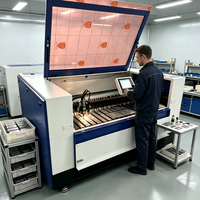 Equipo Láser de Fibra CO2 1390 Dua Light con Enfriador de Agua 5200 Integrado 1300x900 para Fabricación de Letreros y Procesamiento de Materiales