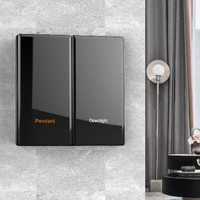 Fonctionne avec Alexa Google Voice Control Smart Switch Zigbee Interrupteur mural électrique Interrupteur de lumière Wifi Télécommande Tuya