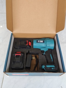 มอเตอร์ไร้แปรงถ่าน 21V 1300W พัดลมแรงลมแบบพกพา เครื่องเป่าหิมะ แบตเตอรี่ลิเธียมแบบชาร์จได้ ดีไซน์ไร้สาย - Product Image 6