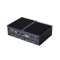K190X diseño sin ventilador de aleación de aluminio mini PC de baja potencia para sistemas integrados y automatización