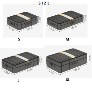 Contenedores organizadores debajo de la cama, bolsa de almacenamiento de ropa de gran capacidad para el hogar y el dormitorio - Product Image 6