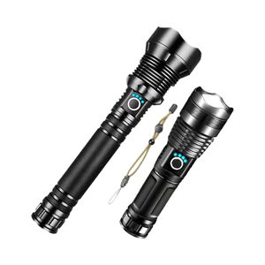 Nueva Linterna Potente de Aleación de Aluminio Exclusiva Transfronteriza 26650 con Carga USB, Zoom Telescópico de Largo Alcance para Exteriores, <span class=keywords><strong>Luz</strong></span> Nocturna - Product Image 3