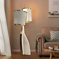 Lampadaire de luxe nordique Simple postmoderne lumière Led minimaliste pour salon ou bureau Designer décoration de lumière debout
