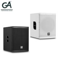 Haut-parleurs professionnels, Subwoofer simple de 12 pouces, prix, caisson de basses d'intérieur alimenté