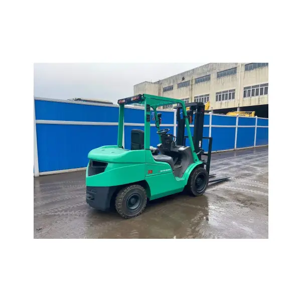 Used small mitsubishi forklift 3T 3.5T original diesel lift made in Japan cheap for sale