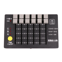 Vente en gros DMX512 Contrôleur Éclairage de scène Débogage Mini Console Batterie Gradateur portable pour boîte de nuit