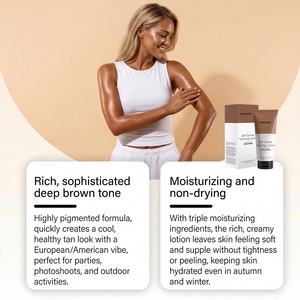 Crema Autoabbronzante Organica a Lunga Durata OEM/ODM, Lozione Corpo Popolare per un'Abbronzatura Istantanea Senza Sole, Crema Autoabbronzante Istantanea per un'Abbronzatura Naturale Immediata - Product Image 4