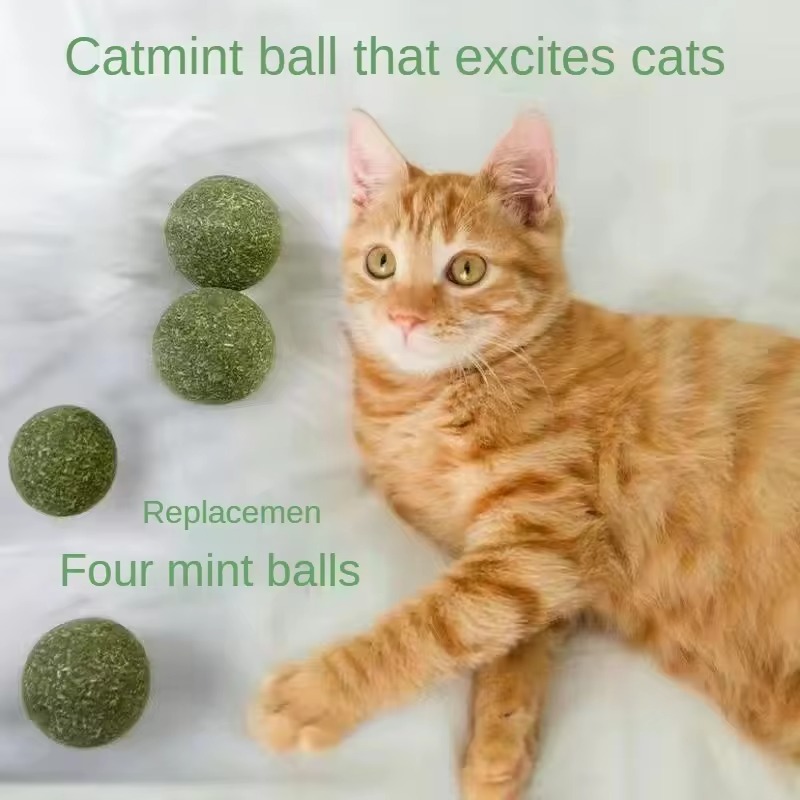 [Refill] 4 Mint Balls-Primary color-yellow