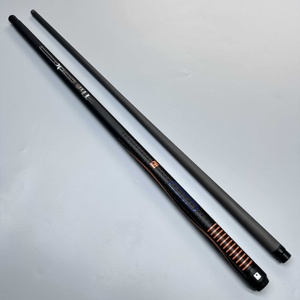 Queue de billard Little Monster en fibre de carbone avec poignée en caoutchouc, embout de 13 mm, queue divisée en 2 parties - Product Image 1
