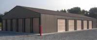 Garage stéréo moderne de stationnement de structure métallique de conception de grande capacité pour l'usage à multiniveaux de carport