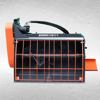 Chargeur BOMROBOT BM53 rapide et efficace avec bétonnière, composants essentiels incluant des roulements pour projets de petite envergure