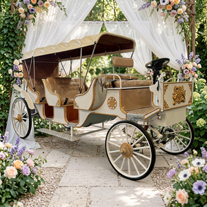 Nouveau modèle 2026 – Voiture électrique de tourisme 8 places de style européen, élégante calèche de mariage pour hôtels et touristes - Product Image 1