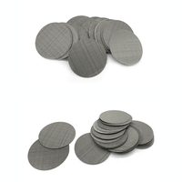 Filter Disc Baja Tahan Karat Aliran Tinggi, Layar Filter Logam Datar, Hambatan Filtrasi Rendah