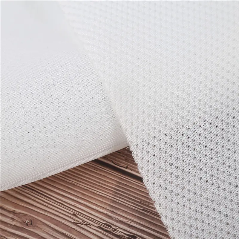 170-260gsm bird's eye mesh fabric for mattress 100% polyester mesh fabric breathable mesh fabric
