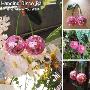 2025 le <span class=keywords><strong>plus</strong></span> chaud cerise Disco boule décor créatif rouge miroir lumière ornement mignon fruit en forme de décoration de noël pour <span class=keywords><strong>les</strong></span> coins de fête - Product Image 5
