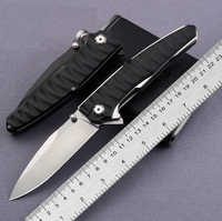 Nouveaux couteaux tactiques de survie à manche G10, lame en acier D2, couteau pliant de poche