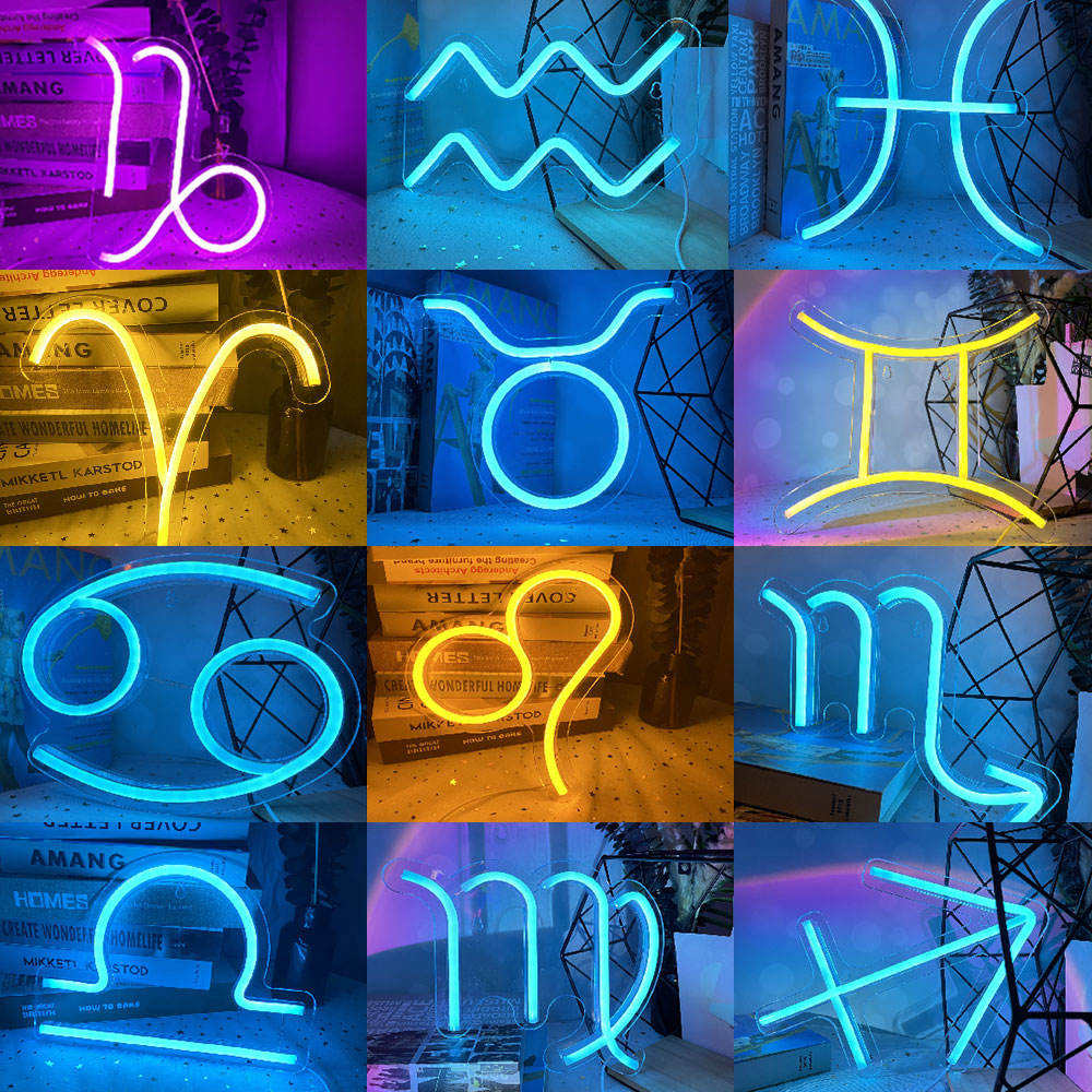 Winbo Acrylic Letters Electronic Custom Neons Sign Led Neon Sign Custom Water Ice Room Party Wall Decor Comic Neon Sign Kaws