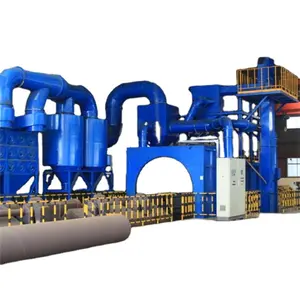 Pipe Shot Blasting Machines Steel Pipe External Side Cleaning Equipment Shot Blasting Machine