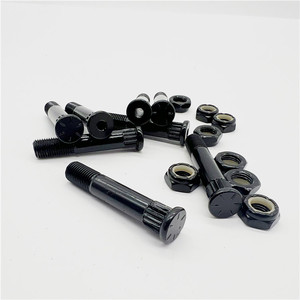 Accessoire de camion de planche à roulettes tête ronde <span class=keywords><strong>solide</strong></span> ou creuse Kingpin avec écrous pour camion de planche à roulettes - Product Image 4