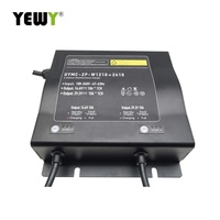 Chargeur de batterie automatique 12 volts 5A 10A 15A Lithium AGM GEL Lifepo4 étanche Marine 2 banques chargeur d'entretien