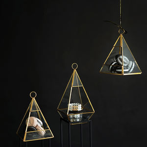 <span class=keywords><strong>Pot</strong></span> <span class=keywords><strong>en</strong></span> <span class=keywords><strong>verre</strong></span> de terrarium de forme géométrique <span class=keywords><strong>en</strong></span> <span class=keywords><strong>verre</strong></span> Oem avec couvercle Vase de terrarium <span class=keywords><strong>suspendu</strong></span> pour plantes succulentes Décoration intérieure - Product Image 3