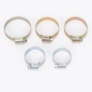 Collier de serrage robuste non perforé de type britannique, métrique/pouce, réglable, 9,7 mm/11,7 mm, en fer galvanisé, tête de rivet britannique - Product Image 4