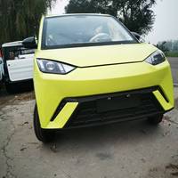 Voiture Électrique Mini 4 Roues de Chine sans Permis de Conduire pour Adultes, 5 Places, avec Portes, Petite, Vente Chaude