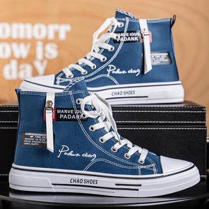 Chaussures de Marche d'Été pour Homme Vente en Gros du Fabricant Chaussures Montantes Décontractées en Toile Chaussures de Skateboard - Product Image 6