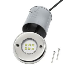 ไฟ<span class=keywords><strong>สระ</strong></span>ว่าย<span class=keywords><strong>น้ำ</strong></span>แบบแบนควบคุมด้วยรีโมทสี RGB ขนาดเส้นผ่านศูนย์กลาง 10 มม. หลอดไฟ LED ใต้น้ำ วัสดุ SS316L ใช้ไฟ <span class=keywords><strong>AV</strong></span>/DC 12V ไฟสปา เติมด้วยอีพ็อกซี่เรซิ่น - Product Image 6