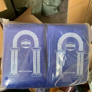 Tapis de prière islamique portable pliable en polyester avec <span class=keywords><strong>boussole</strong></span> Qibla intégrée et pochette - Product Image 5