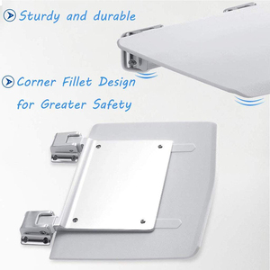 Banco <span class=keywords><strong>de</strong></span> <span class=keywords><strong>ducha</strong></span> <span class=keywords><strong>de</strong></span> pared para mujeres embarazadas y ancianos, asiento plegable antideslizante para Baño - Product Image 2