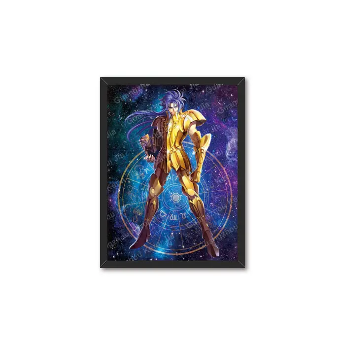 Nouvel arrivage, vente en gros et personnalisé 3D 30x40cm/12x16 pouces Saint Seiya 3D lenticulaire Flip Anime image pour cadeau publicitaire