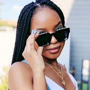 Lunettes vintage 2022 pour la mode hip-hop, lunettes de soleil pour hommes à imprimé léopard, lunettes carrées, nouvelles lunettes de soleil personnalisées pour hommes - Product Image 6