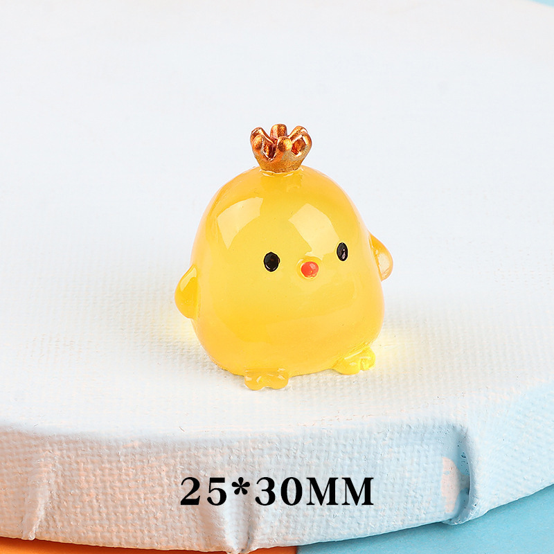 [Tenue nue jaune] Poulet couronne brillant