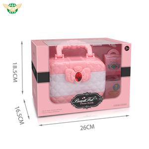 Kit di giocattoli per il <span class=keywords><strong>trucco</strong></span> della ragazza per ragazze Set di <span class=keywords><strong>trucco</strong></span> lavabile giocattolo con custodia cosmetica reale per bambina finta di giocare al <span class=keywords><strong>trucco</strong></span> - Product Image 6