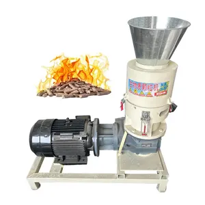 Bio fuel pellet making machine biomass processing grass sawdust wood pellet pelletizing machine for fuel