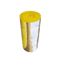 Rouleau de couverture isolante ignifuge de style design moderne 16kg-48kg laine de verre 50mm 100mm d'épaisseur matériau de construction fibre de verre
