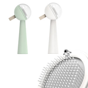 Manufacturer Wholesale <b>Round</b> Design Cat Dog <b>Brush</b> White Green - Product Image 6
