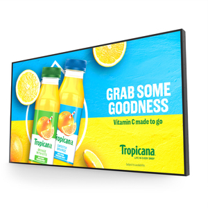 Professional Manufacture OEM LCD Advertising <strong>Screen</strong> Indoor Advertising <strong>Screens</strong> 4k 3.5mm Bezel 4k Electronic Advertising <strong>Screens</strong> - Product Image 1
