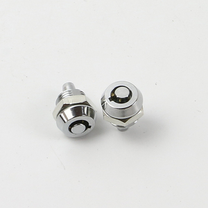 Jk311 מיני מצלמת נעילת 10mm Chrome גימור צינורי מיניאטורי לדחוף Lunger מנעול - Product Image 3