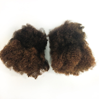 Extensions de dreadlocks 100% cheveux vierges ombrés # Extensions de cheveux humains afro crépus en vrac pour tressage 4/30